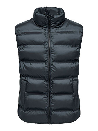 ONSUNION SEAMLESS LIFE PUFFER VEST OTW Erkek Siyah Yelek - 22034830