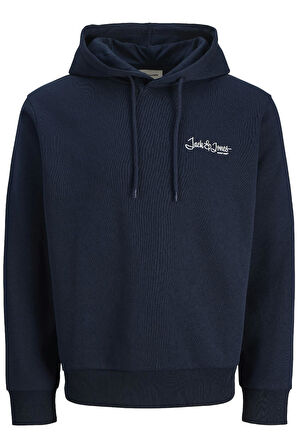 Erkek Jack & Jones JJYUKI Front Sweat Hood – Kapüşonlu, Yumuşak Kumaş, Rahat Kesim, Günlük Kullanıma Uygun Sweatshirt 