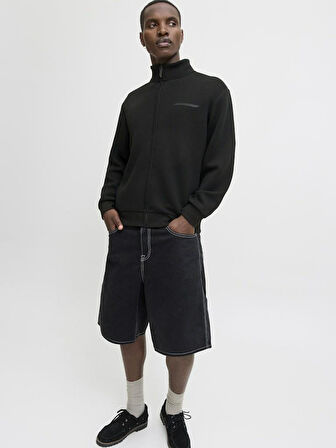 Jack Jones Jcofusıon Scuba Sweat Zıp Hıgh Neck Noos 12282703