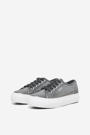 Black Kadın / Kız ONLDONNA METALLIC LACE SNEAKER - CS Model Kodu: 15357524Black