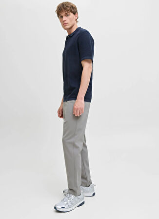Jack & Jones Normal Bel Dar Gri Erkek Chino Pantolon 12282533_JPSTACE NEO JOGGER PANTS N