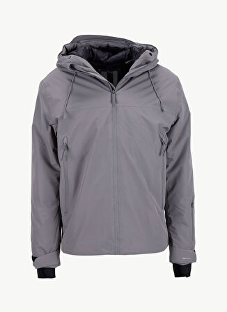 Jack & Jones Gri Erkek Mont 12283166_JCOFUSION TECHNICAL JACKET