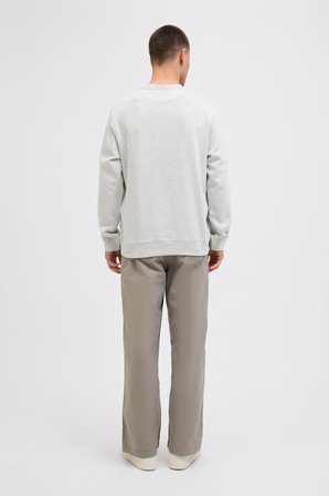 Jack & Jones JORNORREBRO Nakış Detaylı Bisiklet Yaka Erkek Sweatshirt 