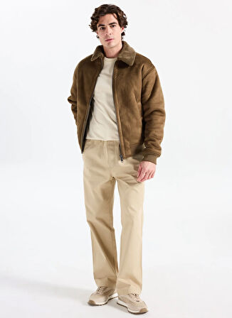 Jack & Jones Açık Kahve Erkek Mont 12282444_JPRCCLUKE BOMBER JACKET SN