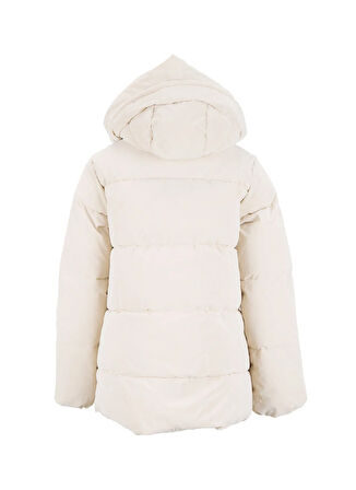Only Krem Kadın Mont ONLECE PUFFER COAT CS OTW