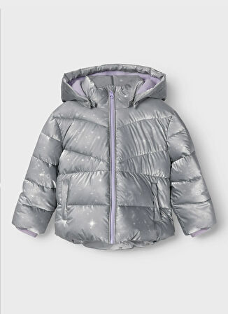 Name İt Gri Kız Çocuk Şişme Mont 13246838