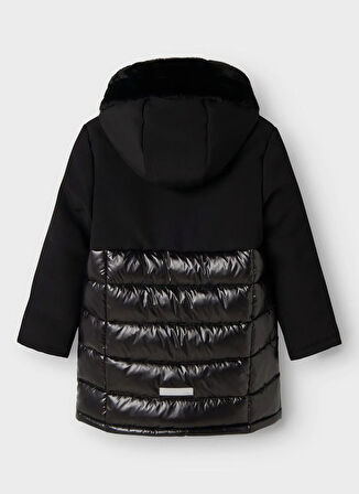 Name İt Siyah Kız Çocuk Şişme Mont 13246863