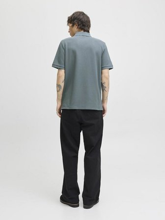 Jack Jones Austın Zıp Fermuarlı  Polo Yaka Erkek Tişört 12279177