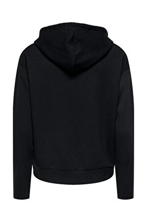 Only Kadın Onlfancy Kapüşonlu Kanguru Cepli Sweatshirt 15303838 Siyah