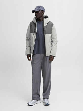 Jack & Jones JCOUNION Light Padded Blocking Jacket SN – Renk Bloklu Hafif Şişme Erkek Mont, Suya Dayanıklı, Rahat Kesim 