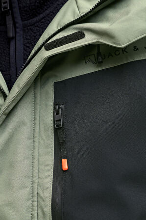 Jack & Jones Alpes Erkek Kayak Montu Su Geçirmez Rüzgar Geçirmez – AW25 