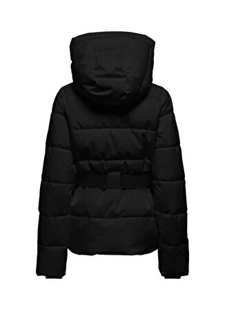 Only Siyah Kadın Mont ONLHARPER LIFE BELTED PREMIUM JACKE
