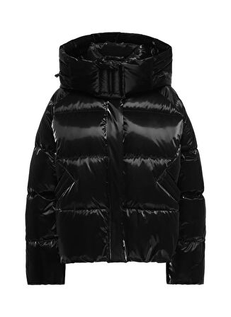 Only Siyah Kadın Mont ONLBERGEN LIFE OVERSIZED PUFFER OTW