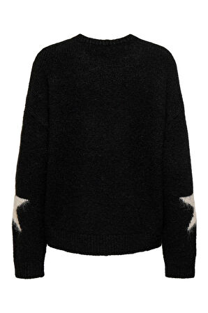 ONLAZU LS STAR O-NECK KNT 