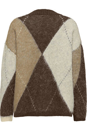 ONLNOEME JQ LS LIFE CARDI V-NECK KNT 