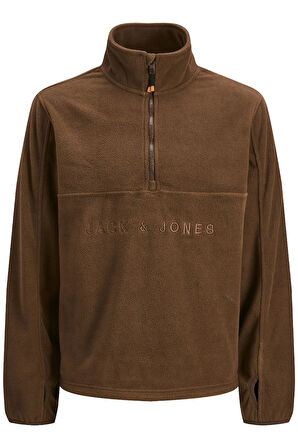 Jack & Jones JJALPES Half Zip Fleece Jacket – Erkek Polar Mont 
