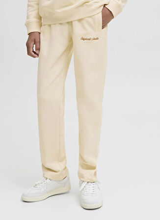 Jack & Jones Bol Paça Krem Erkek Çocuk Eşofman Altı 12284054