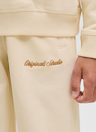 Jack & Jones Bol Paça Krem Erkek Çocuk Eşofman Altı 12284054