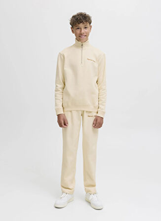 Jack & Jones Bol Paça Krem Erkek Çocuk Eşofman Altı 12284054