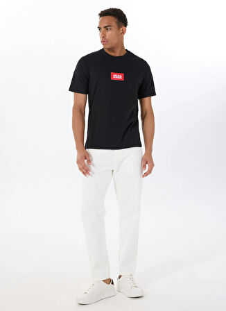 Jack & Jones Bisiklet Yaka Siyah Erkek T-Shirt 12288519_JPRBLUZOEY TEE SS CREW NEC