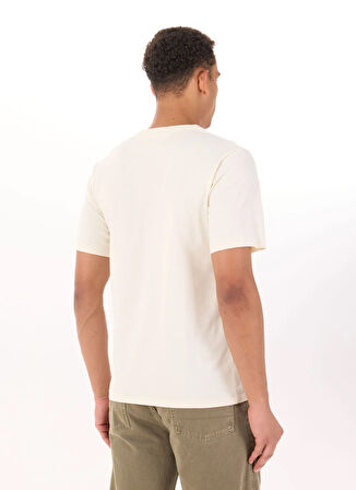 Jack & Jones Bisiklet Yaka Beyaz Erkek T-Shirt 12288519_JPRBLUZOEY TEE SS CREW NEC