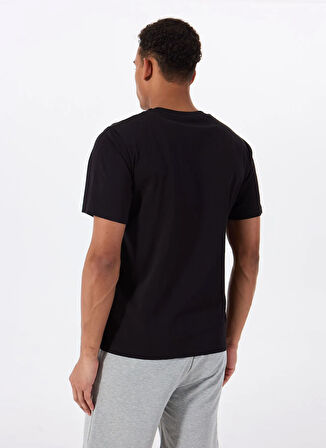 Jack & Jones Bisiklet Yaka Siyah Erkek T-Shirt 12288521_JPRBLULIFE TEE SS CREW NEC