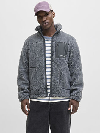 Jack & Jones Teddy Jacket JJESOHO NOOS | Rahat Kesim Erkek Mont 
