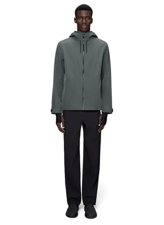 Rains Gri Erkek Ceket Suva Softshell Jacket W3T1