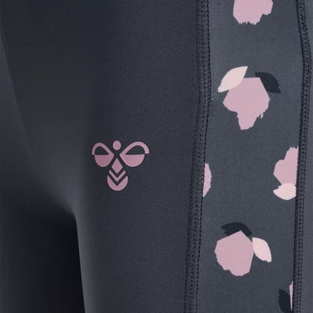 Hummel Aop Gym Kız Çocuk Mavi Tayt