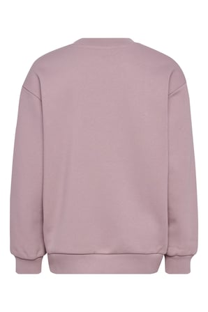 Hummel Pamuklu Logolu Loose Fit Bisiklet Yaka Sweat Unisex Çocuk SWEAT 232950-3337 AÇIK MOR
