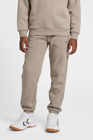 Hummel Pamuklu Logolu Loose Fit Elastik Paça Eşofman Altı Unisex Çocuk EŞOFMAN ALTI 232951-8398 KOYU HAKİ