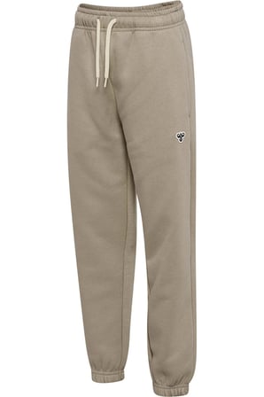 Hummel Pamuklu Logolu Loose Fit Elastik Paça Eşofman Altı Unisex Çocuk EŞOFMAN ALTI 232951-8398 KOYU HAKİ