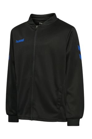 Hummel Logolu Kolej Yaka Fermuarlı Eşofman Takımı Unisex Çocuk EŞOFMAN TAKIMI 236383-2431 SİYAH
