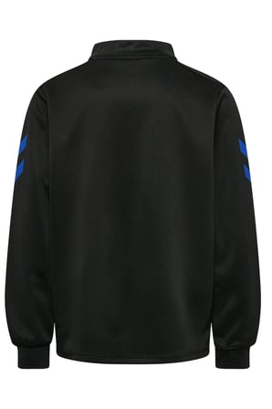 Hummel Logolu Kolej Yaka Fermuarlı Eşofman Takımı Unisex Çocuk EŞOFMAN TAKIMI 236383-2431 SİYAH