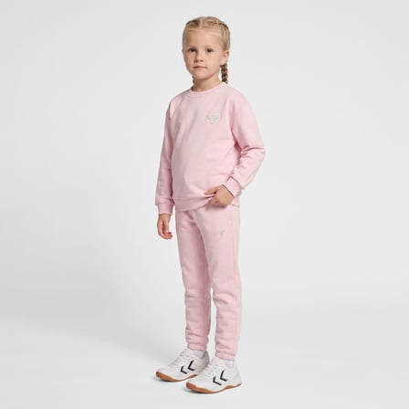 Hummel Loose Çocuk Pembe Eşofman Altı