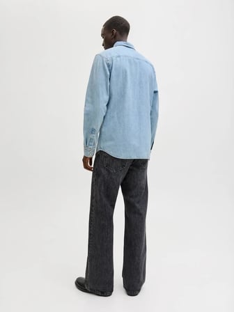 Jack Jones Western Erkek Jean Gömlek 12289219
