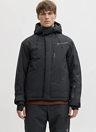 Jack & Jones Siyah Erkek Çocuk Mont 12287216