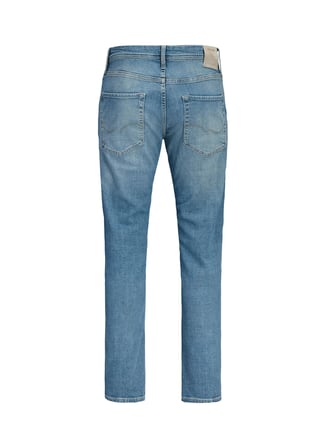 Jack & Jones Mavi Erkek Tapered Fit Denim Pantolon 12289083 JJIMIKE JJORGINAL JOS 511