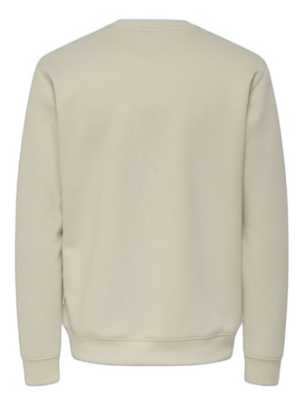 ONSLUCA LIFE REG LS CREW SWEAT Erkek Gray Sweatshirt - 22035201
