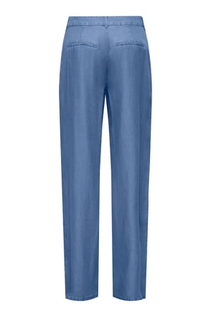 Only Kadın Onlcharıs Normal Bel Bol Paça Pantolon 15363963 Orta Mavi