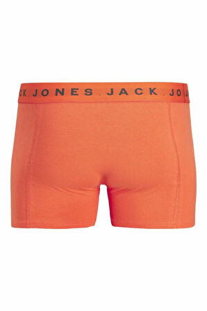 Jack Jones Bennett Solıd 3 Lü Paket Erkek Boxer 12285142