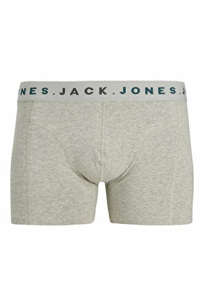 Jack Jones Bennett Solıd 3 Lü Paket Erkek Boxer 12285142