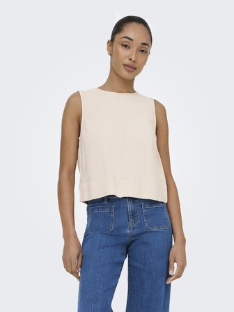ONLDORSI ARIS SL LOOSE TOP WVN CC Kadın Gri Bluz - 15364286