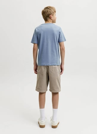 Jack & Jones Mavi Erkek Çocuk Baskılı T-Shirt 12289947