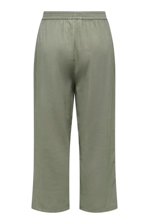 Only Kadın Onlarıs Beli Lastikli Bilek Boy Pantolon 15364124 Haki