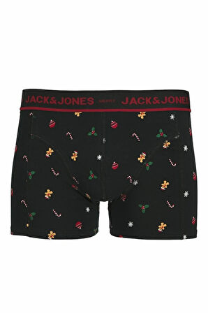 Jack Jones Mıstletoe Gıftbox 1 Boxer 2 Çorap Paket Erkek 12285134