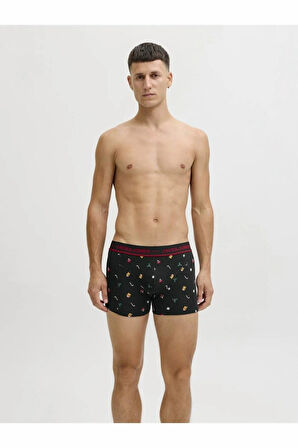 Jack Jones Mıstletoe Gıftbox 1 Boxer 2 Çorap Paket Erkek 12285134