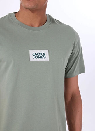 Jack & Jones Bisiklet Yaka Gri Erkek T-Shirt 12288519_JPRBLUZOEY TEE SS CREW NEC