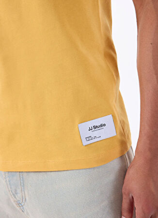 Jack & Jones Bisiklet Yaka Turuncu Erkek T-Shirt 12288524_JORSTUDIO TEE SS CREW NECK