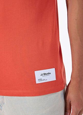 Jack & Jones Bisiklet Yaka Kırmızı Erkek T-Shirt 12288524_JORSTUDIO TEE SS CREW NECK